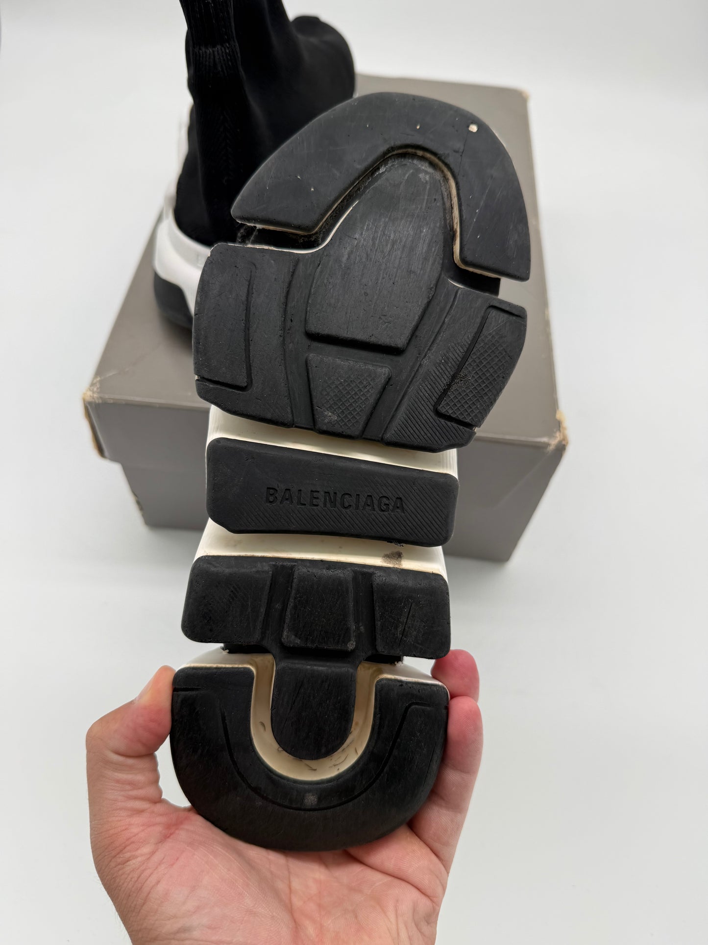 Balenciaga Speed 2.0 Sneaker „Schwarz/Weiß“ EU 39 Damen