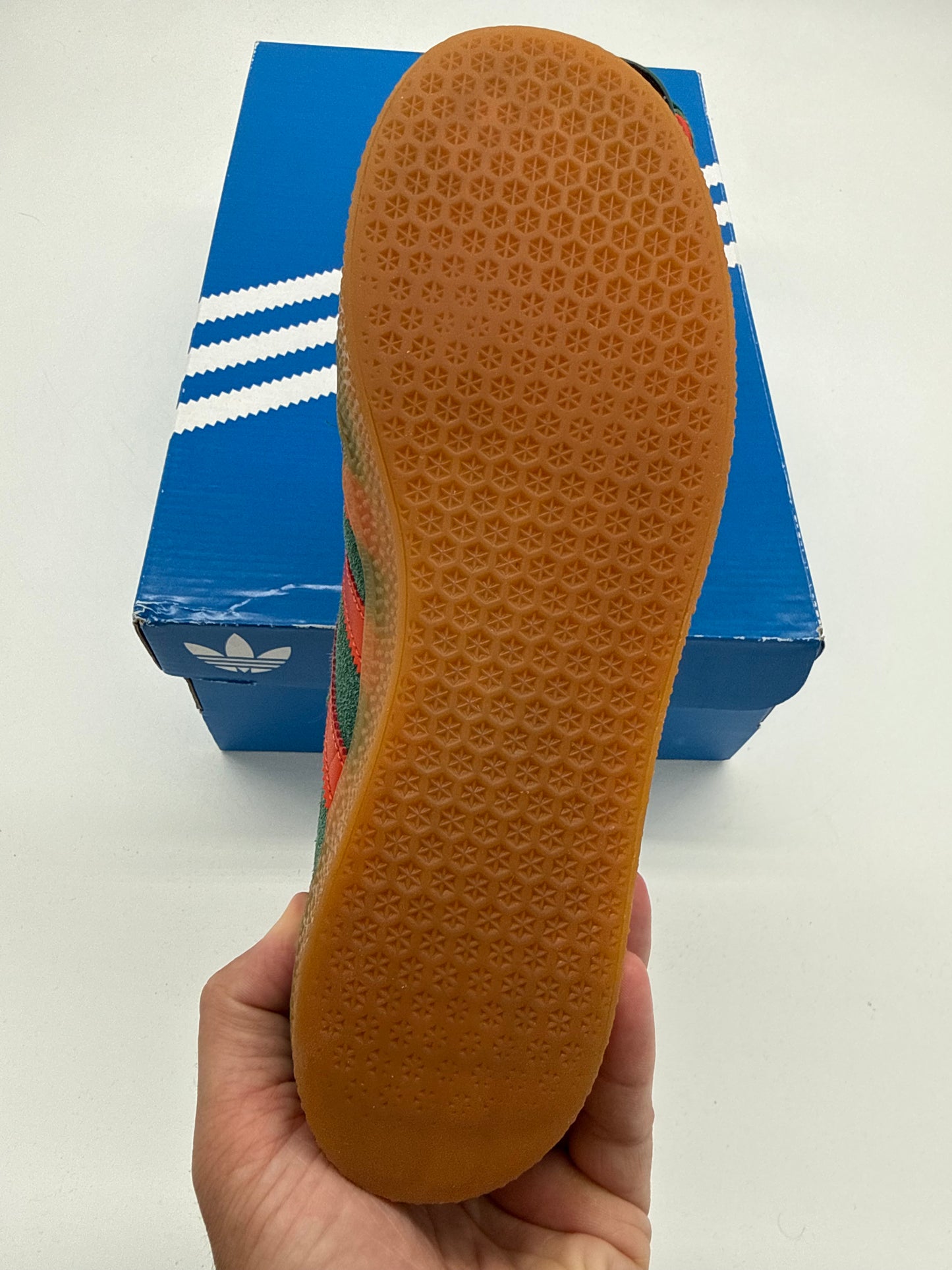 Adidas Gazelle „Collegiate Grün/Preloved Rot“ EU 37 1/3