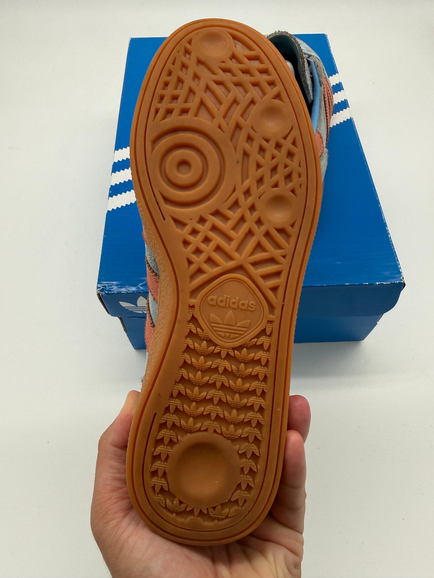 Adidas Spezial Handball „Hellblau/Lehmbraun“ EU 38