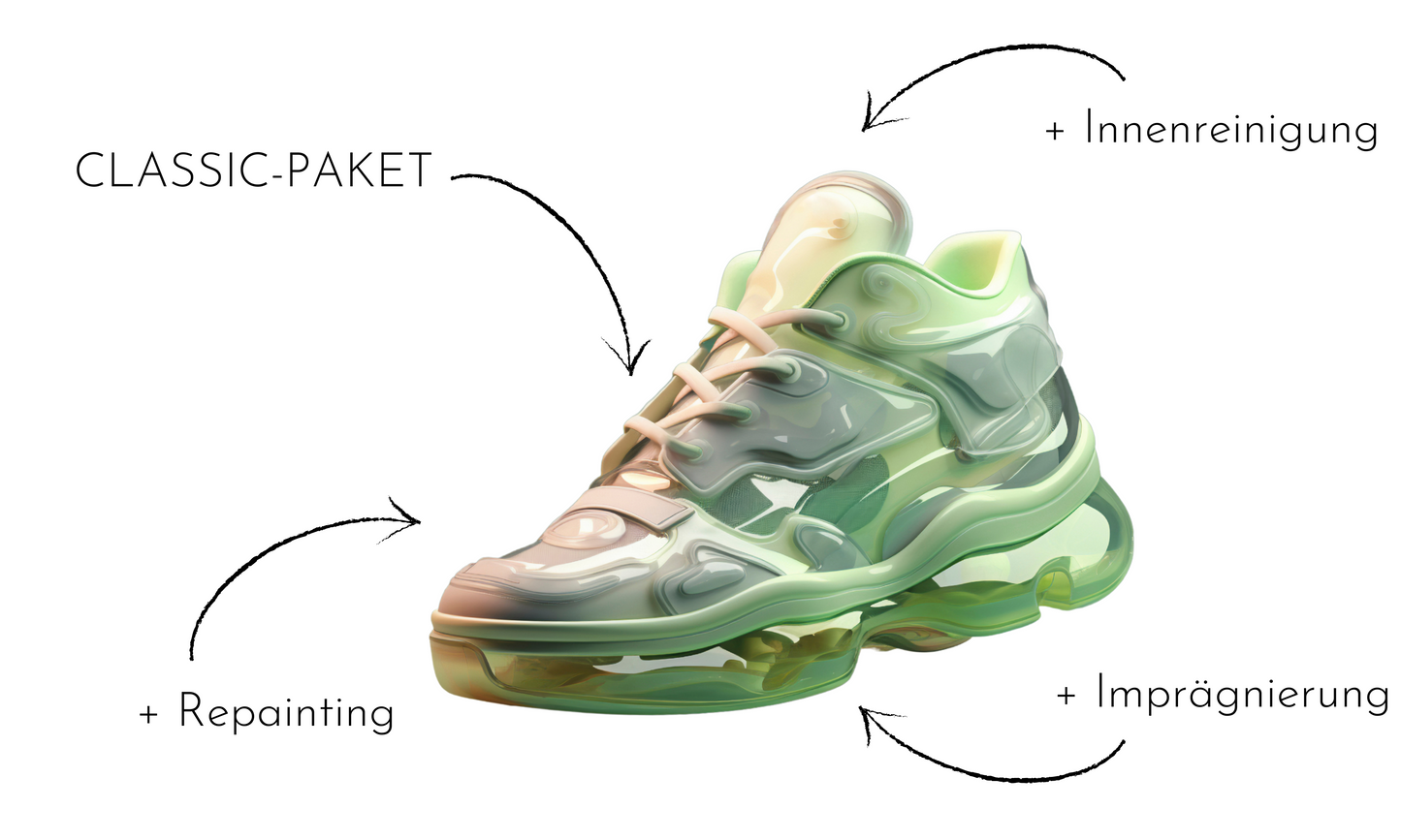 Deluxe Reinigung - SNEAKERREPAIR