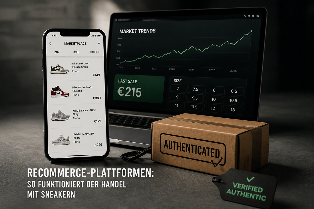 Recommerce‐Plattformen im Fokus: Wo Second‐Hand‐Sneaker am besten verkauft oder gefunden werden und wie das funktioniert (z. B. StockX, GOAT etc.). (Plus SEO‐Potenzial)