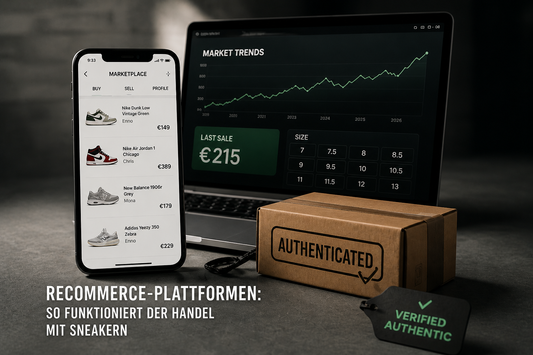 Recommerce‐Plattformen im Fokus: Wo Second‐Hand‐Sneaker am besten verkauft oder gefunden werden und wie das funktioniert (z. B. StockX, GOAT etc.). (Plus SEO‐Potenzial)