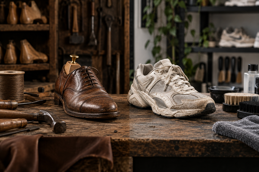 Vom Schuhmacher zum Sneaker-Restaurator – wie sich ein altes Handwerk verändert hat