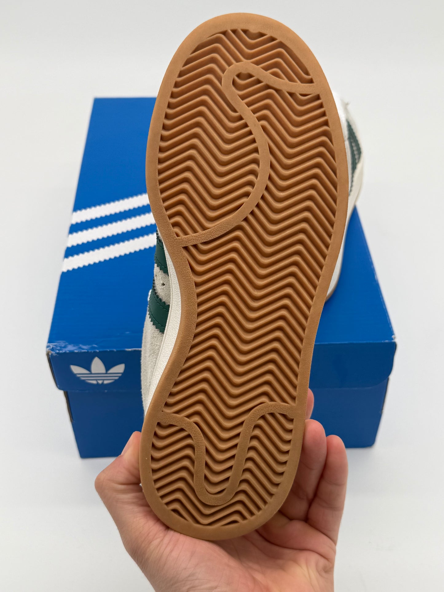 Adidas Campus 00s „Crystal White / Collegiate Green“ EU 37