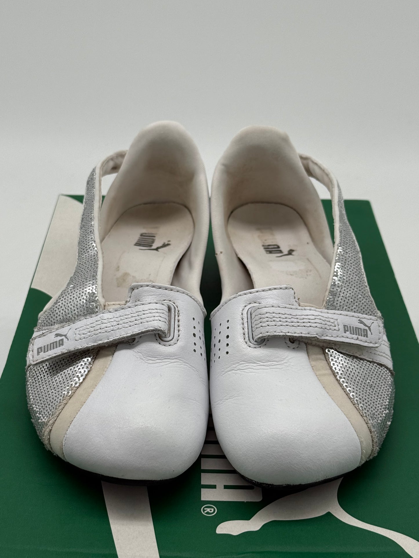 Puma Speedcat Ballerinas „Weiß / Silber“ EU 37