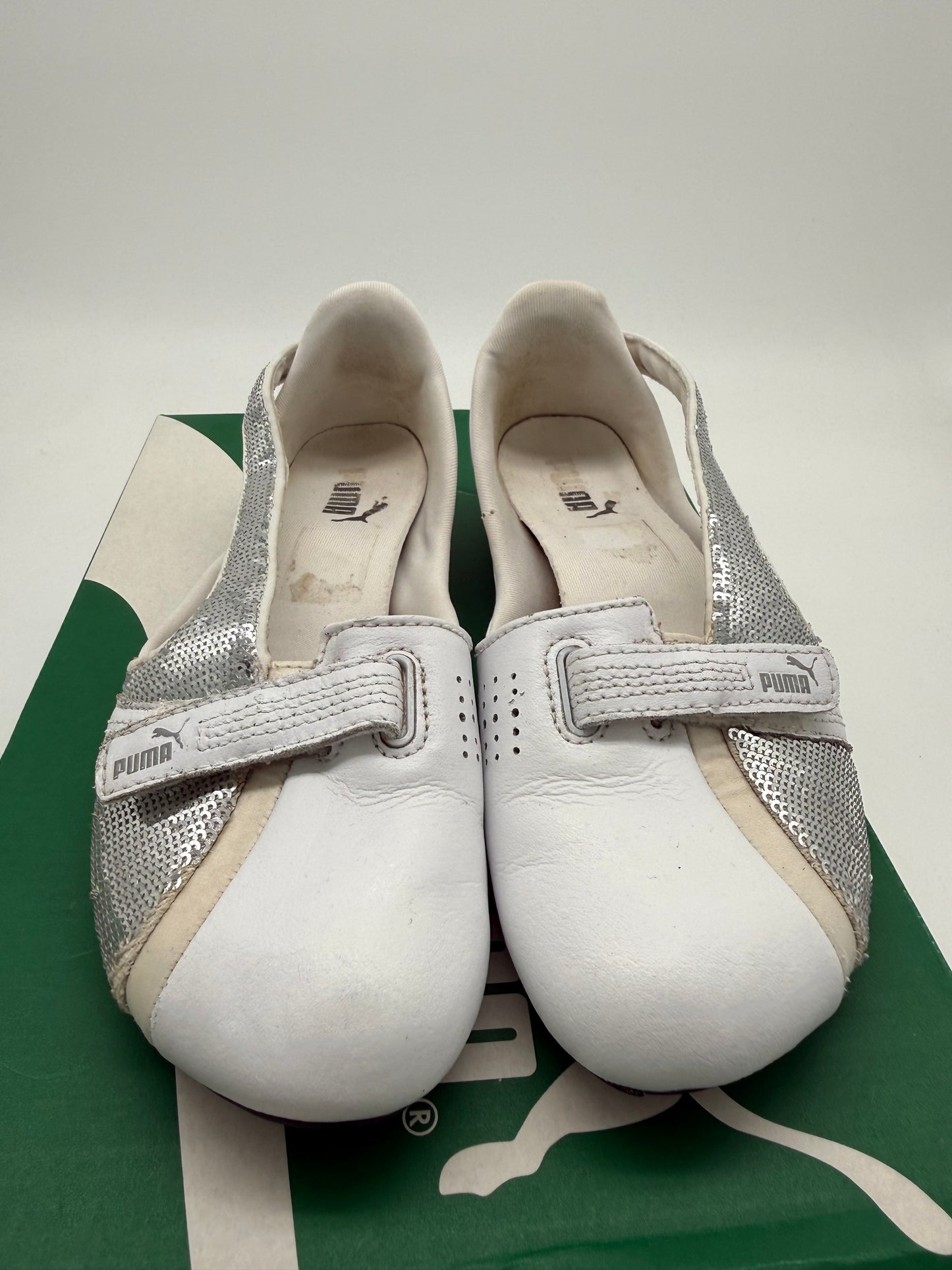Puma Ballerina Janine Dance „Weiß/Silber“ EU 37