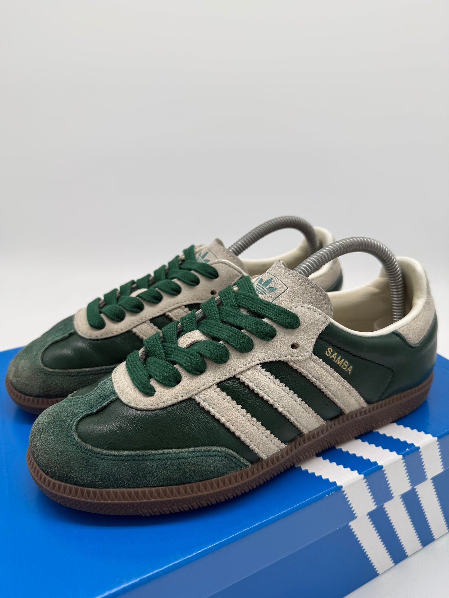 Adidas Samba OG „Dunkelgrün/Beige“ EU 37 1/3