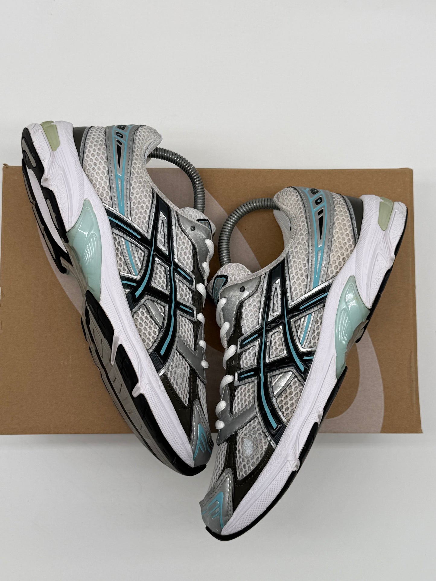 Asics Gel-1130 „Silver / Lightblue / Black“ EU 40.5