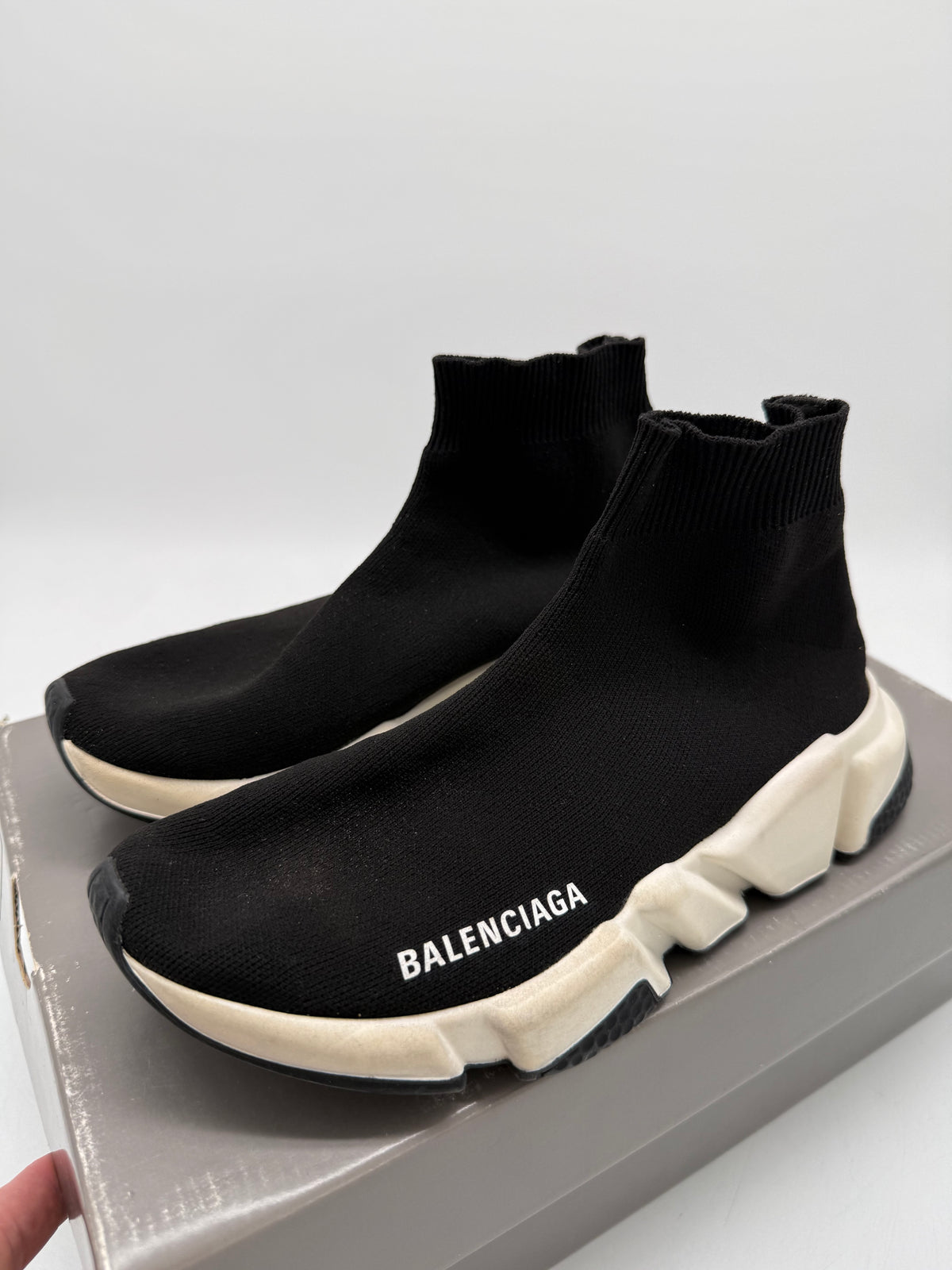 Balenciaga Speed Sneaker „Schwarz/Weiß“ EU 37