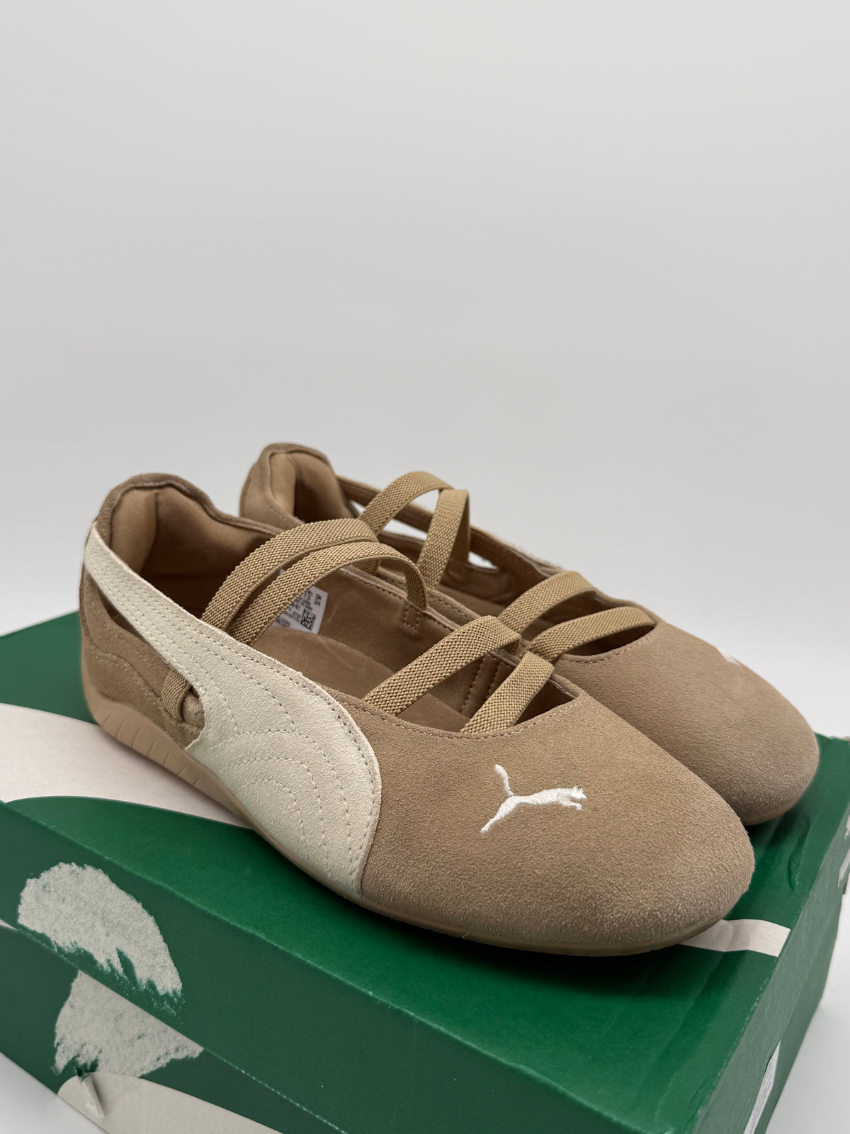 Puma Speedcat Ballerina „Braun/Beige/White“ EU 38