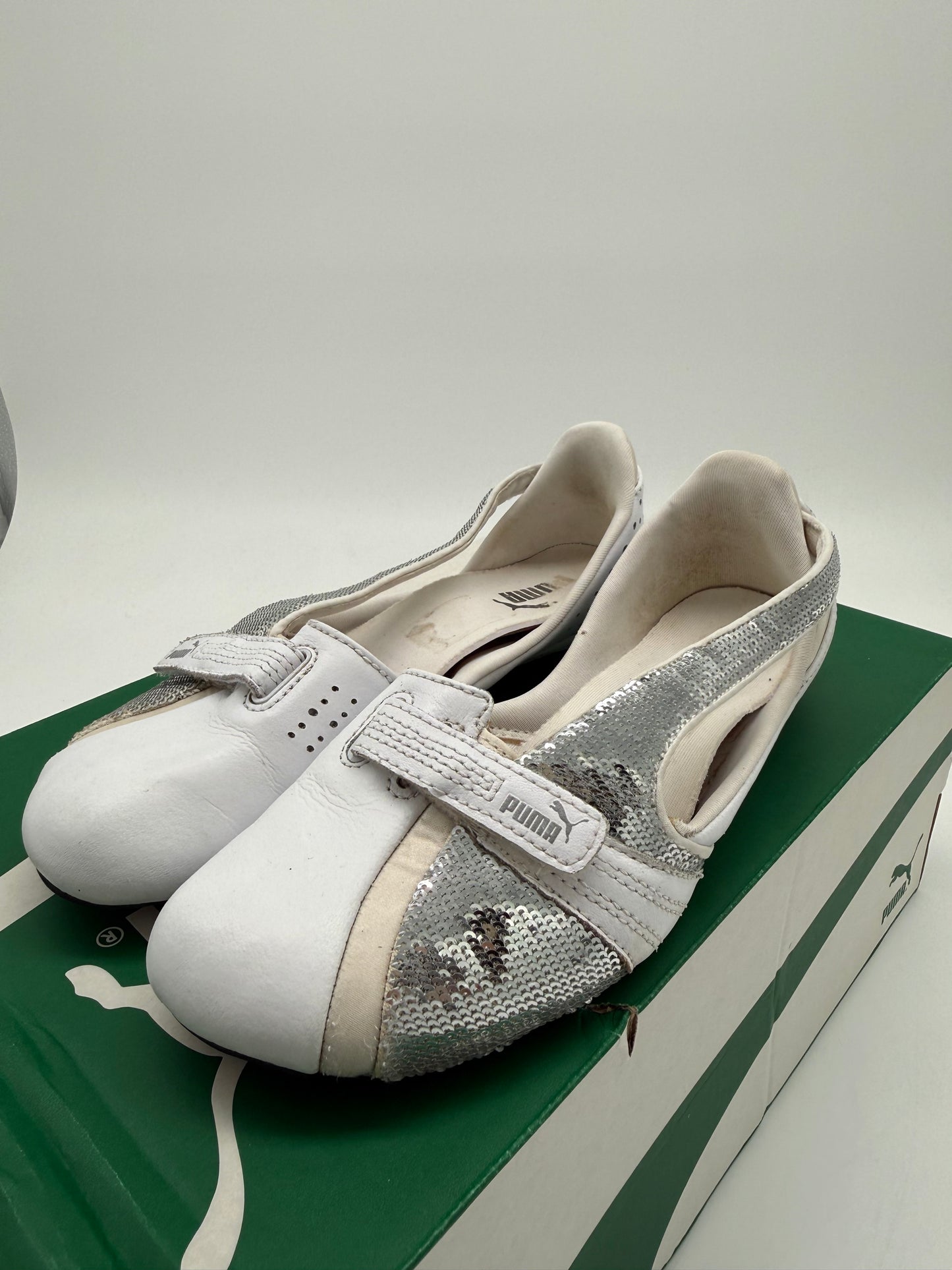 Puma Ballerina Janine Dance „Weiß/Silber“ EU 37