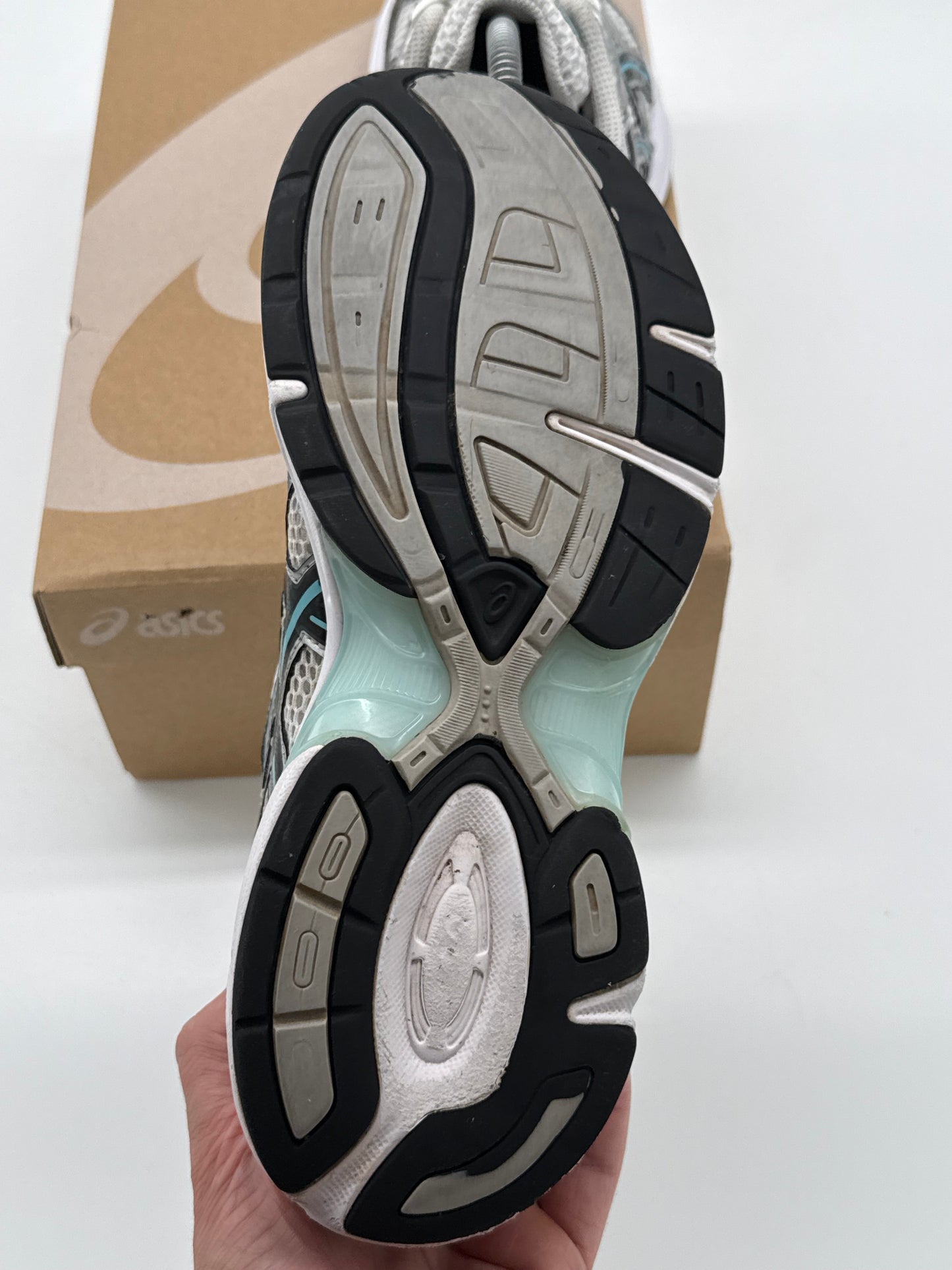 Asics Gel-1130 „Silver / Lightblue / Black“ EU 40.5