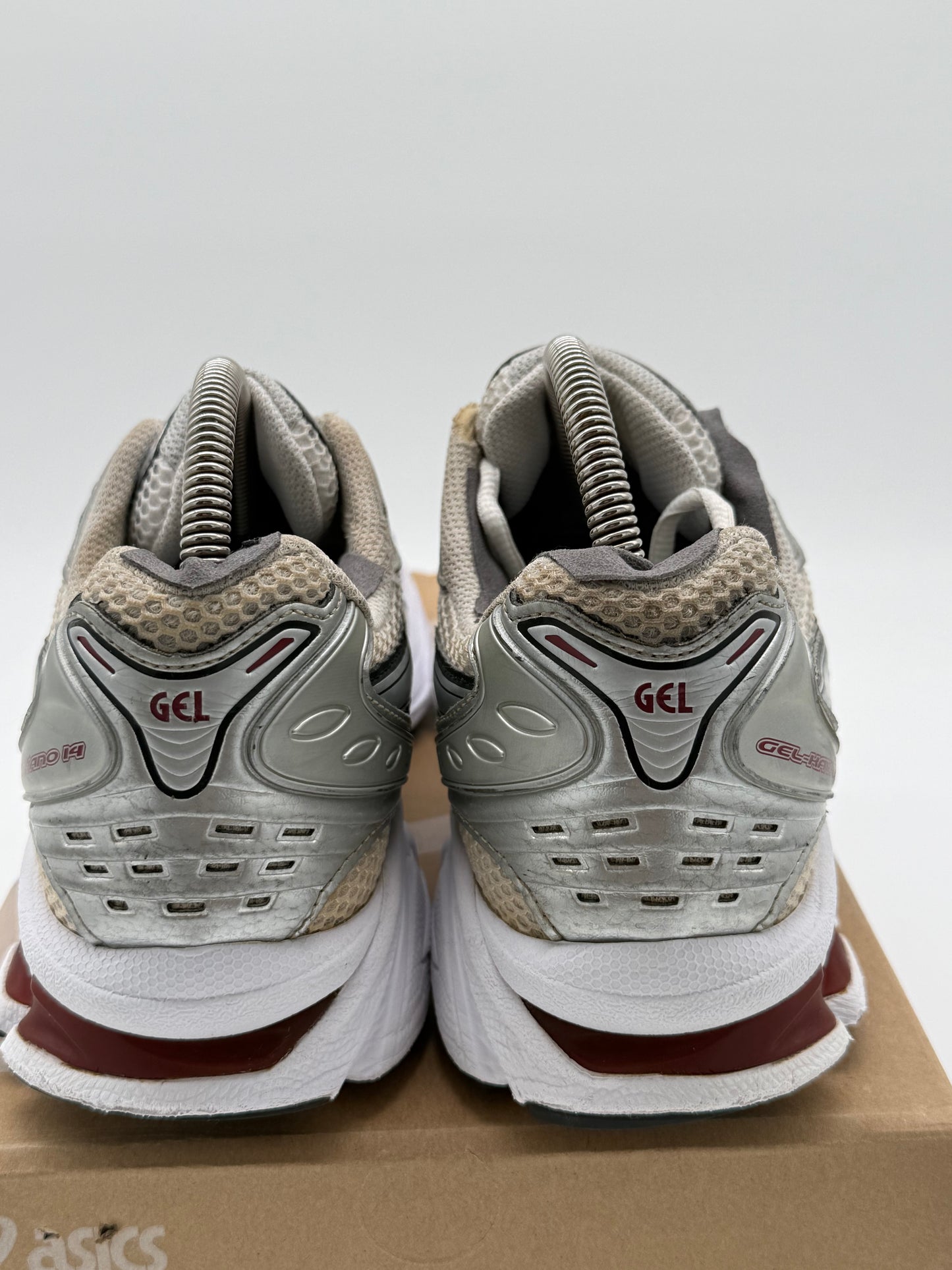 Asics Gel Kayano 14 „Silber / Burgundi“ EU 42.5 - SNEAKERREPAIR