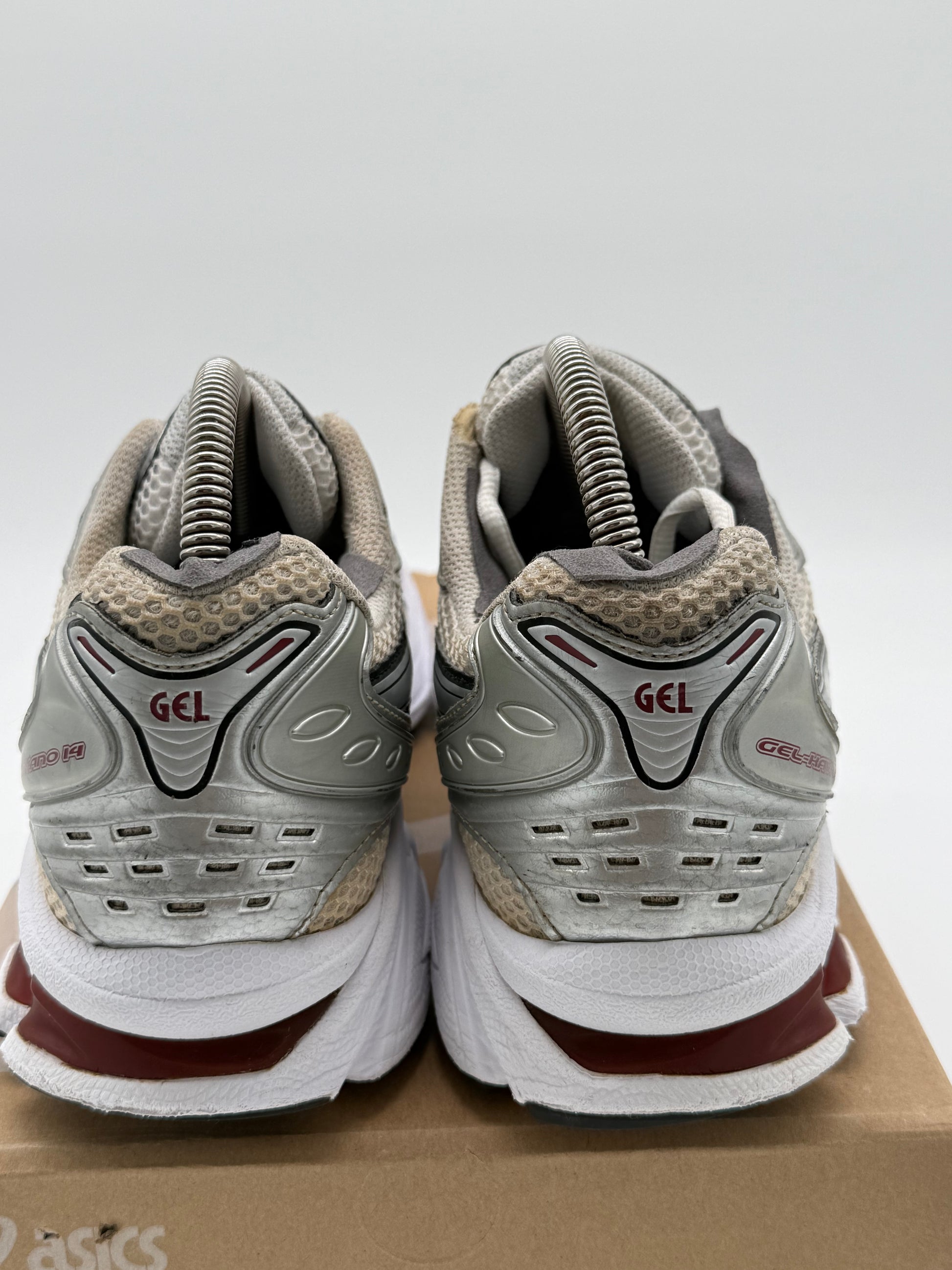 Asics Gel Kayano 14 „Silber / Burgundi“ EU 42.5 - SNEAKERREPAIR