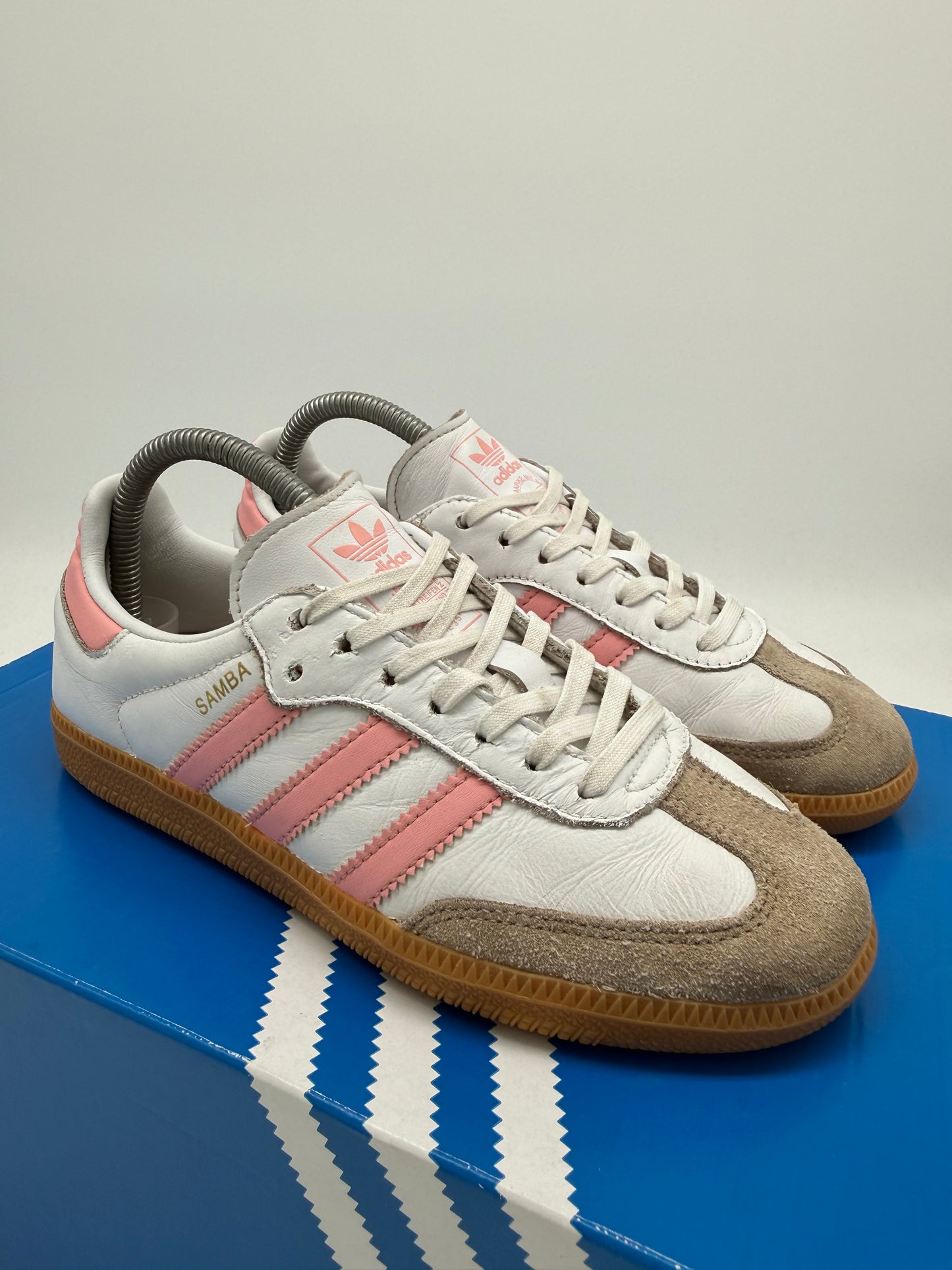 Adidas Samba „Weiß/Rosa“ EU 36