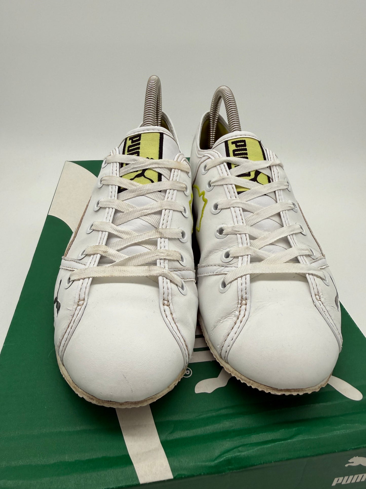Puma Speedcat „White / Neon“ EU 38,5
