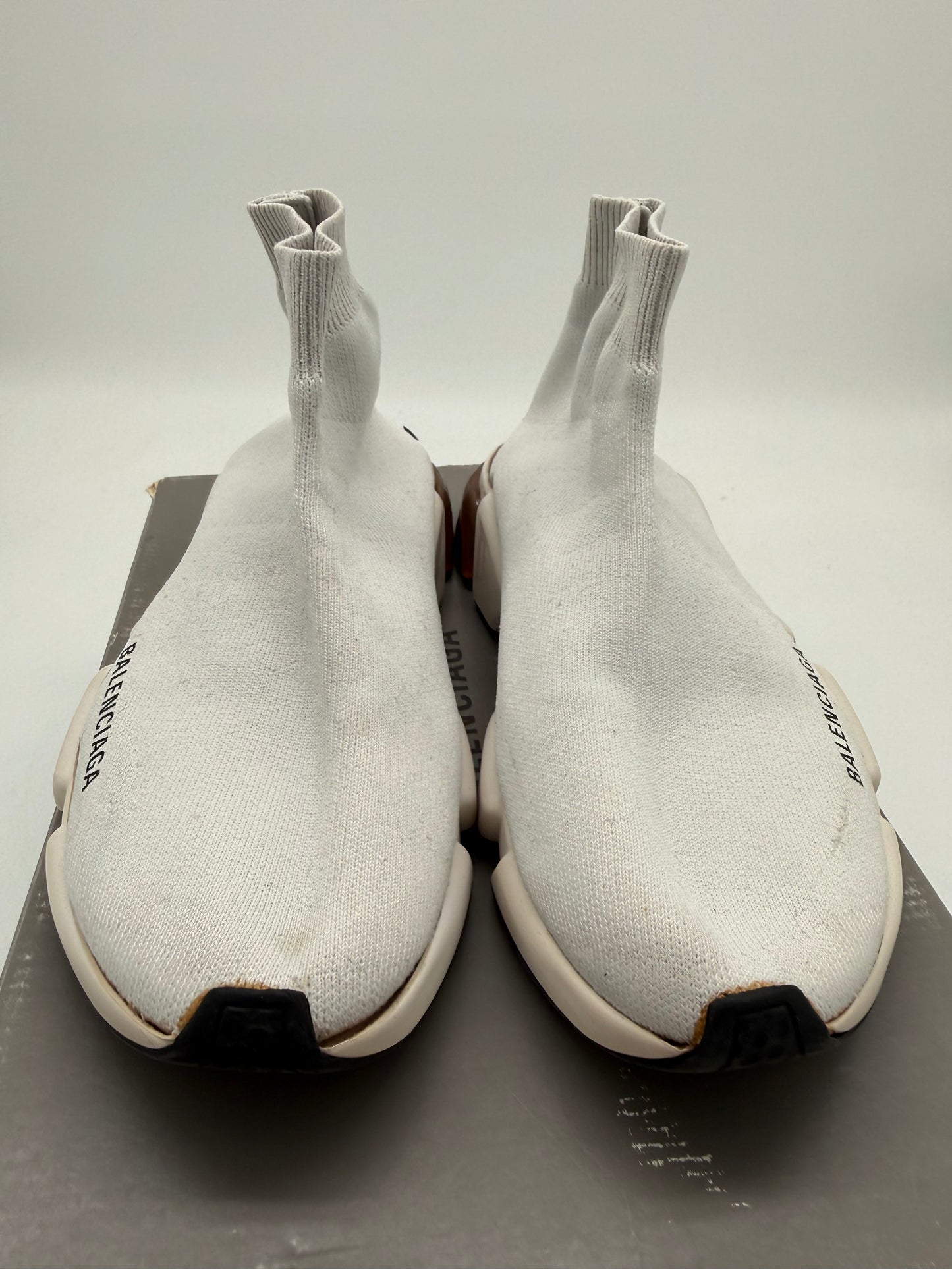 Balenciaga Speed Sneaker „Weiß / Schwarz“ EU 37