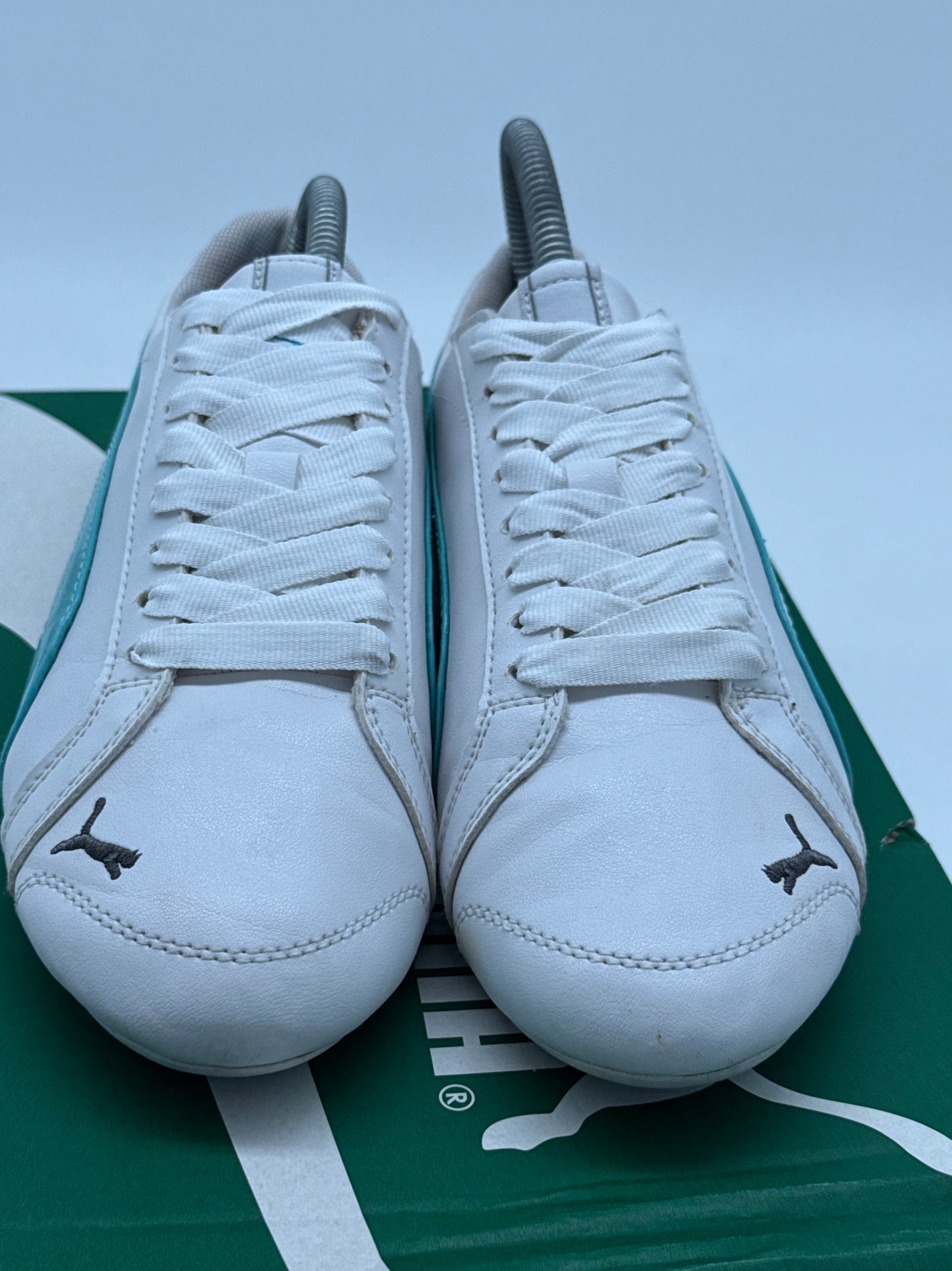 Puma Speedcat „Weiß / Türkis“ EU 37.5