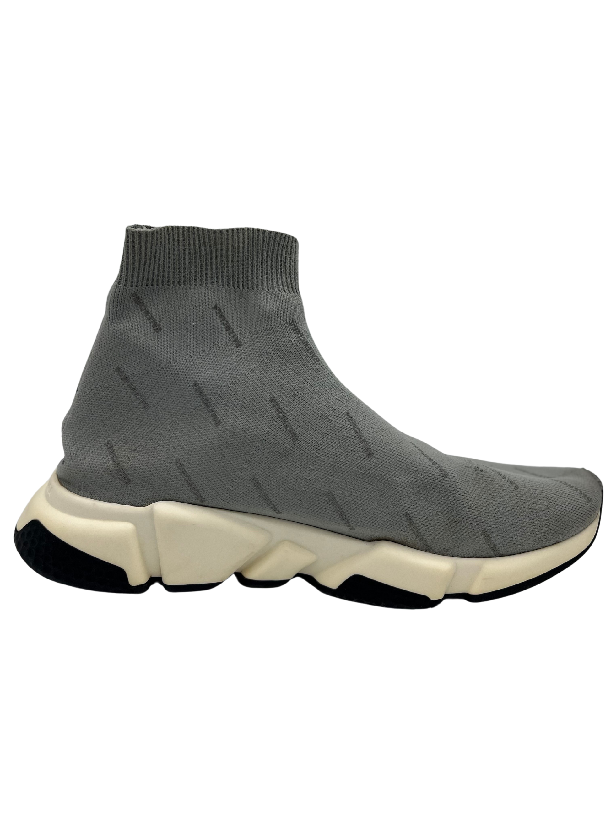Balenciaga Speed Trainer "Gray Logo" - SNEAKERREPAIR