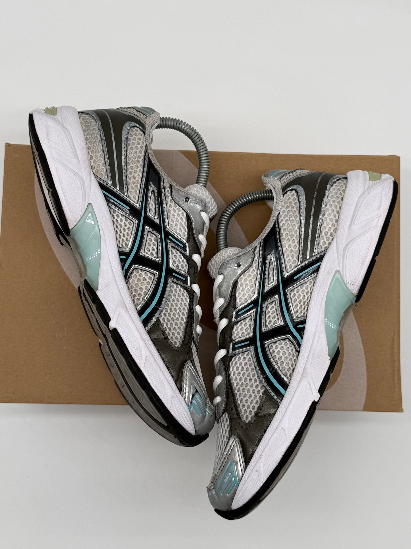 Asics Gel-1130 „Silver / Lightblue / Black“ EU 40.5