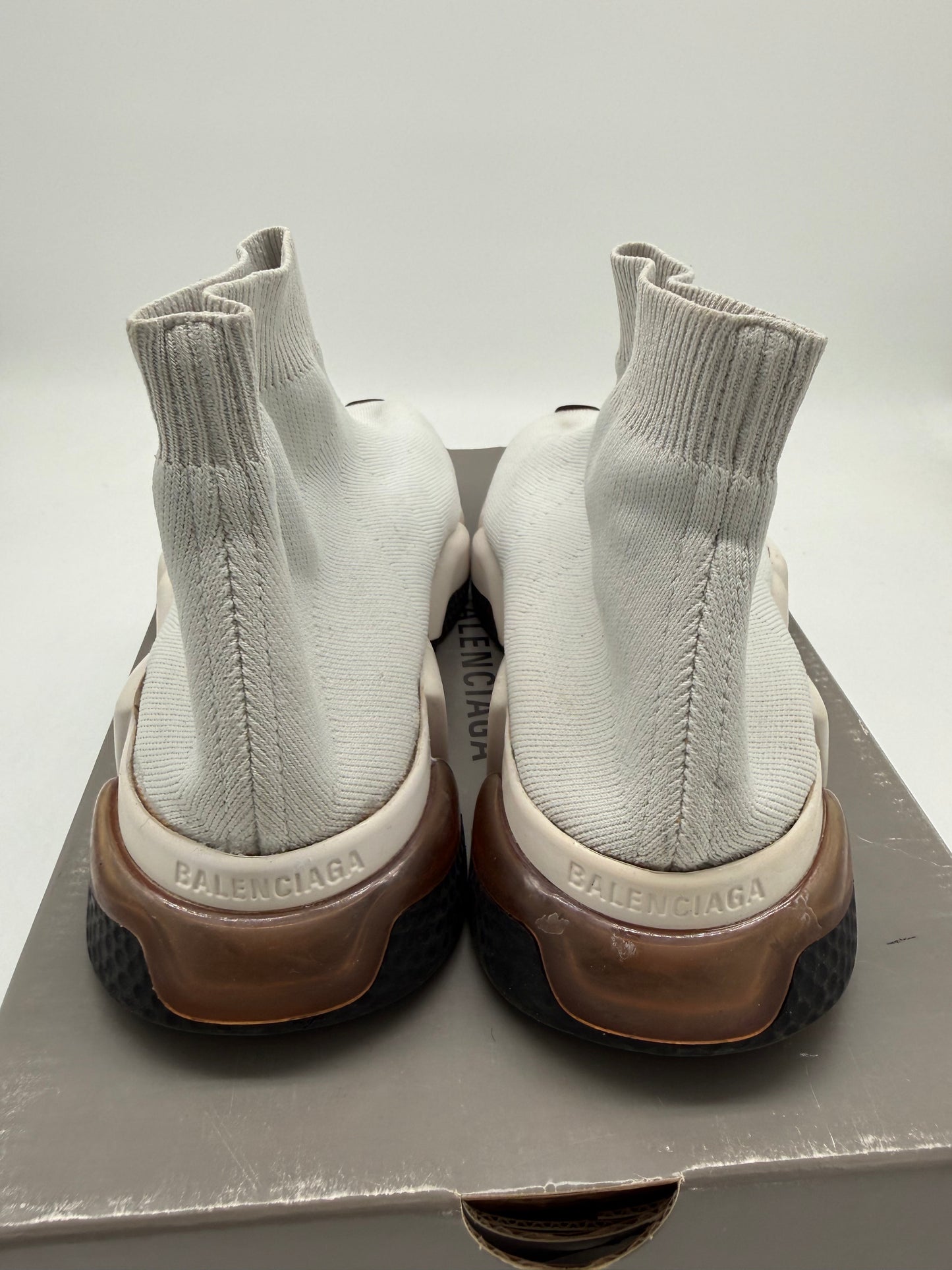 Balenciaga Speed Sneaker „Weiß / Schwarz“ EU 37