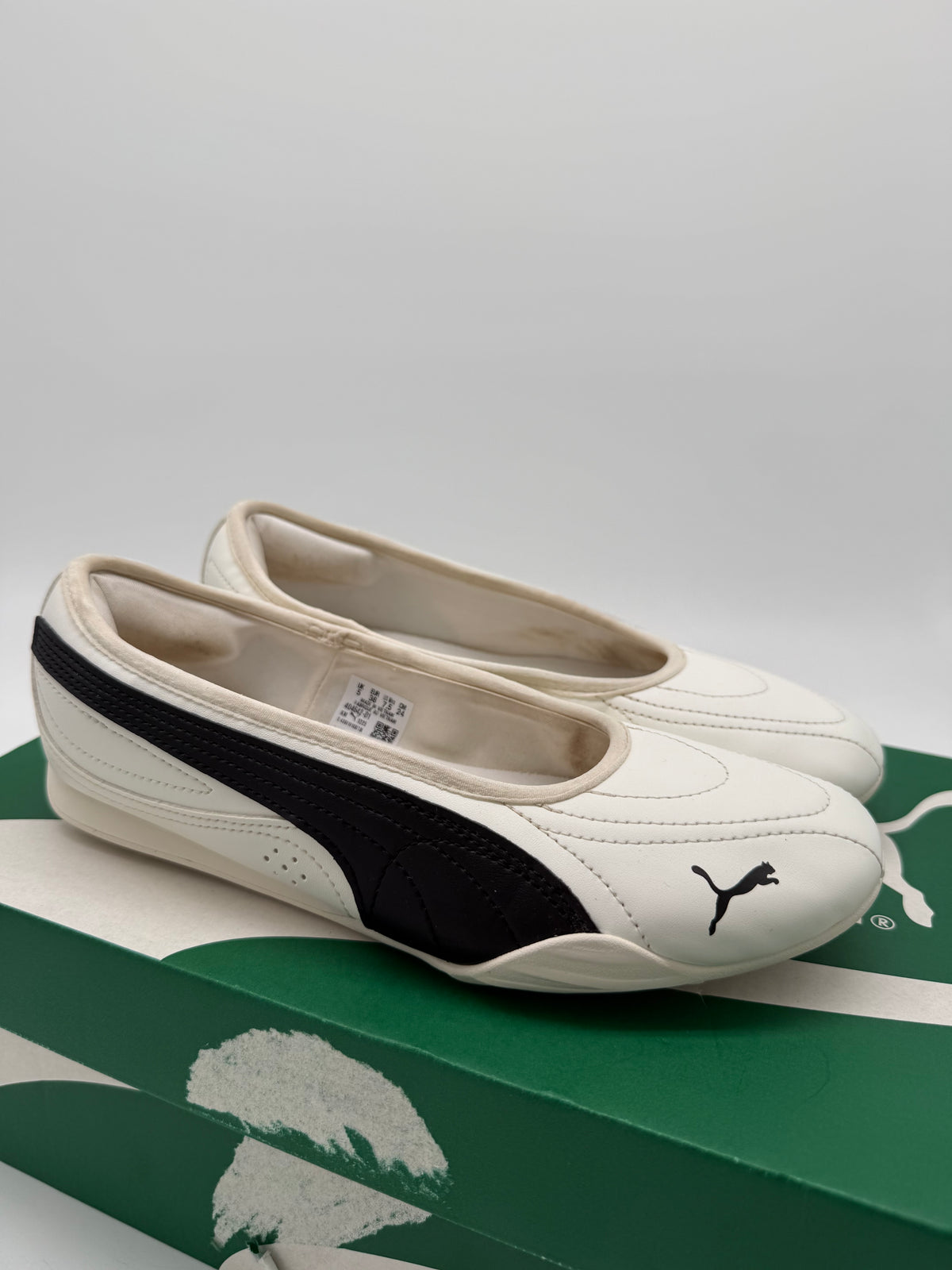 Puma Speedcat Ballerina „Weiß/Schwarz“ EU 38