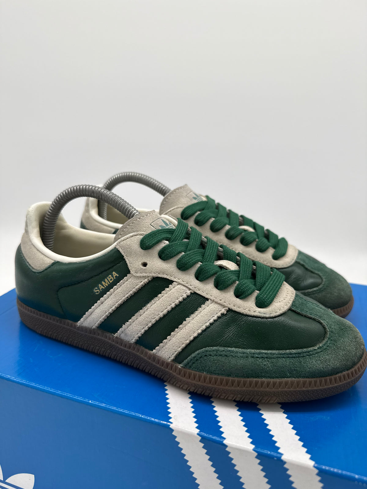 Adidas Samba OG „Dunkelgrün/Beige“ EU 37 1/3