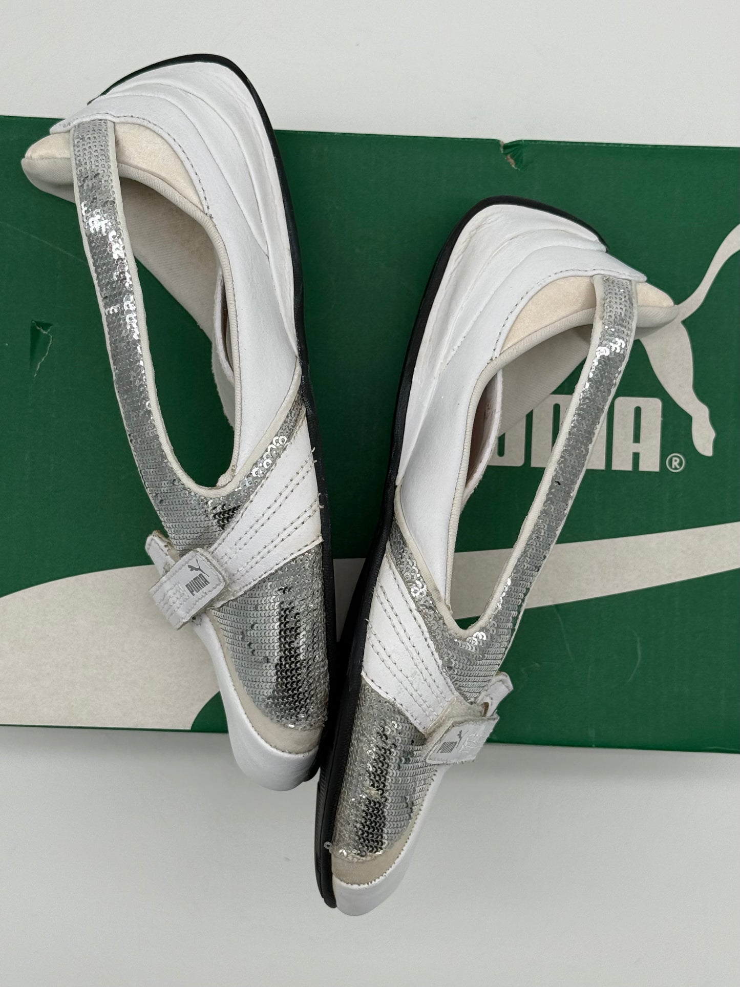 Puma Speedcat Ballerinas „Weiß / Silber“ EU 37
