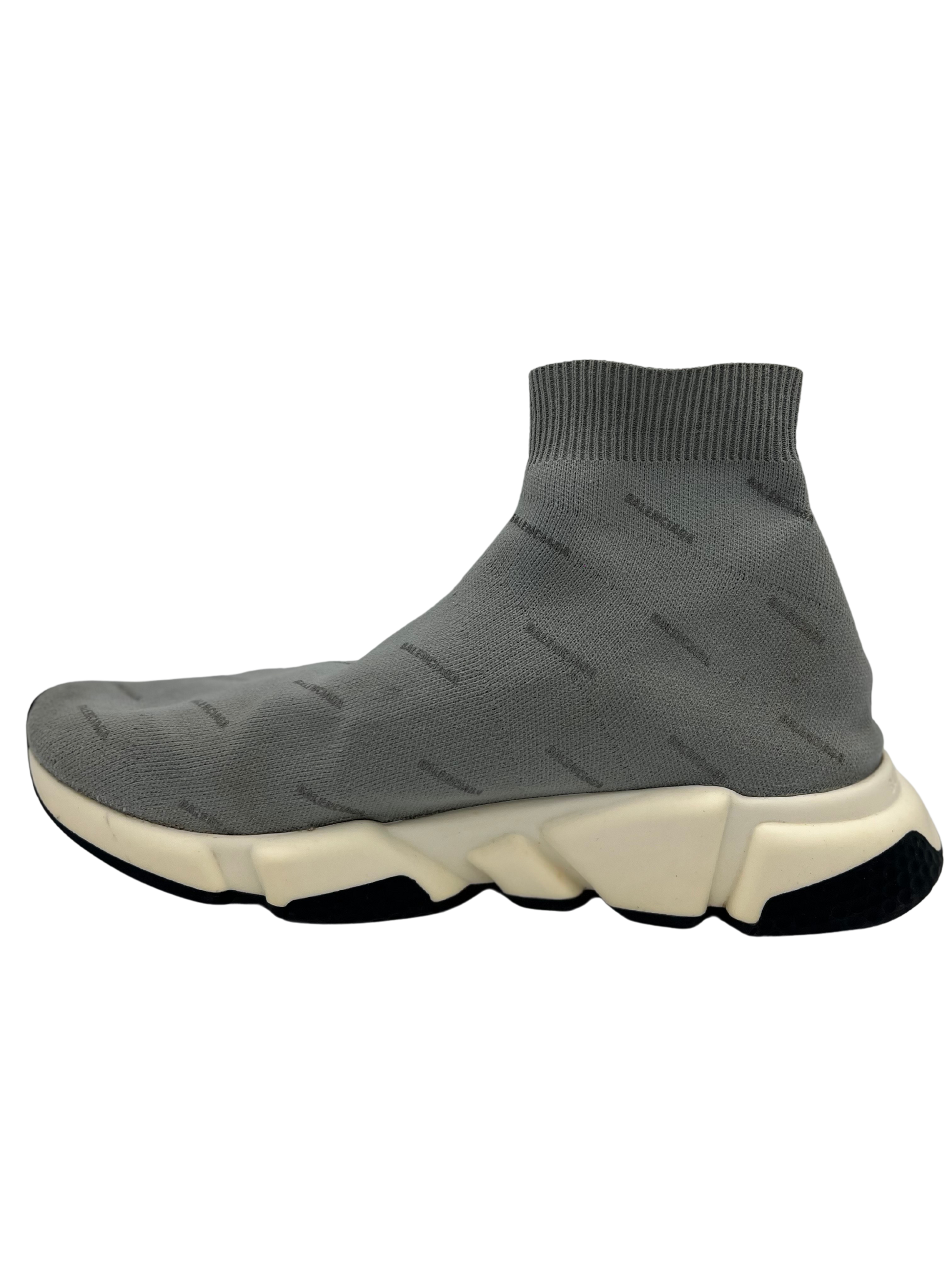 Balenciaga Speed Trainer "Gray Logo" - SNEAKERREPAIR