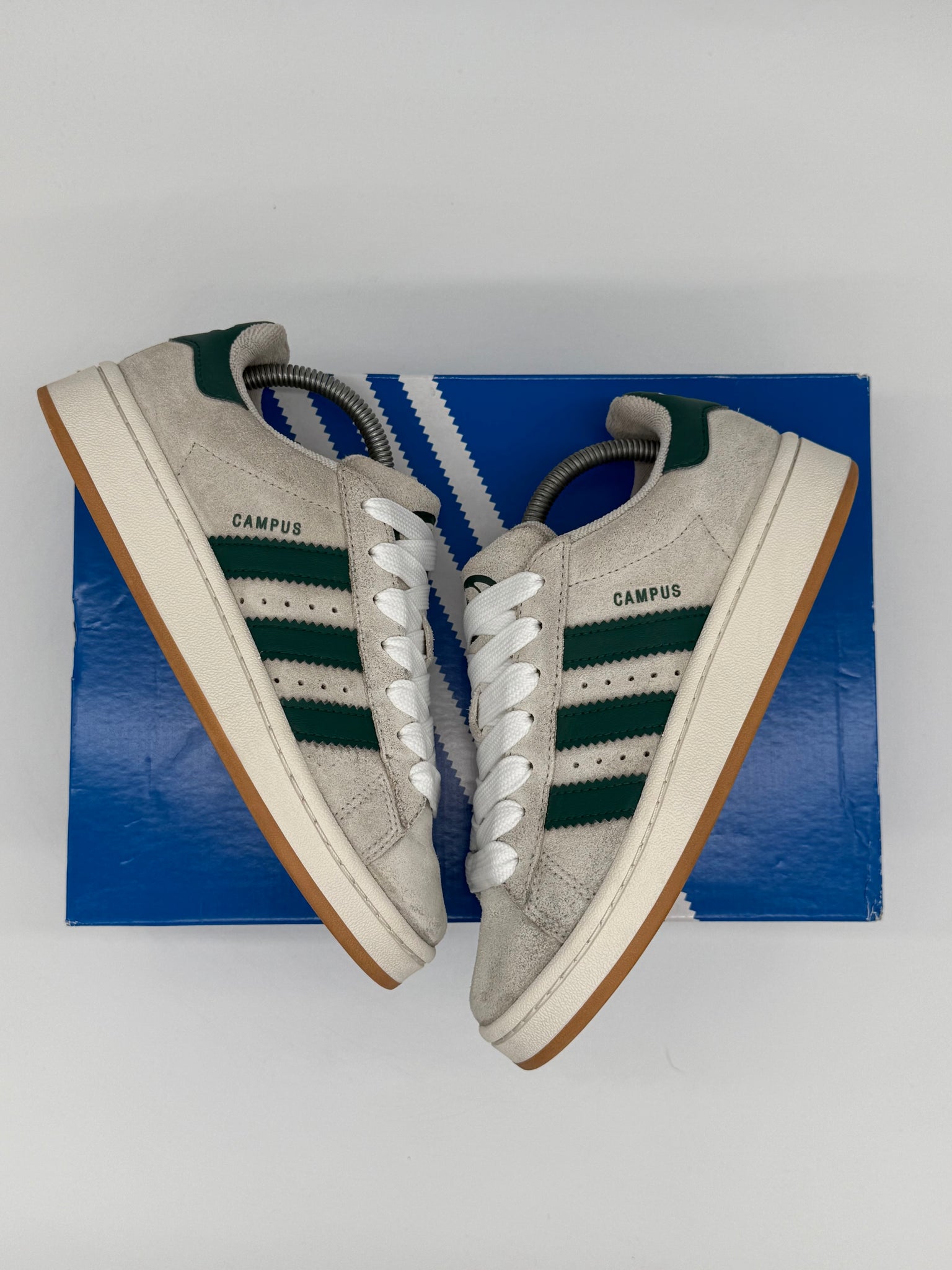 Adidas Campus 00s „Crystal White / Collegiate Green“ EU 37 - SNEAKERREPAIR
