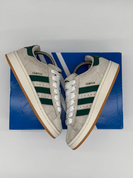 Adidas Campus 00s „Crystal White / Collegiate Green“ EU 37