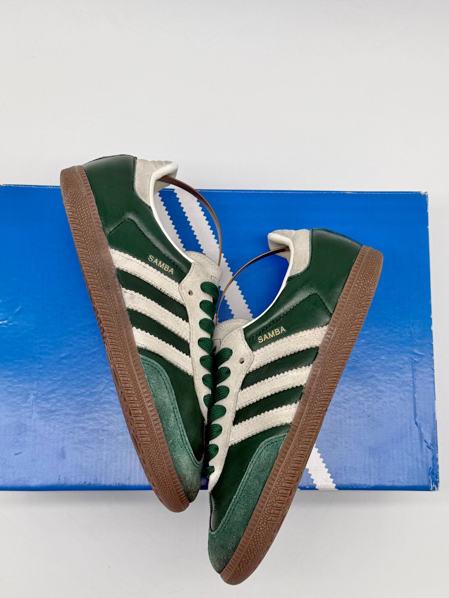 Adidas Samba „Dunkelgrün / Beige“ EU 37 1/3