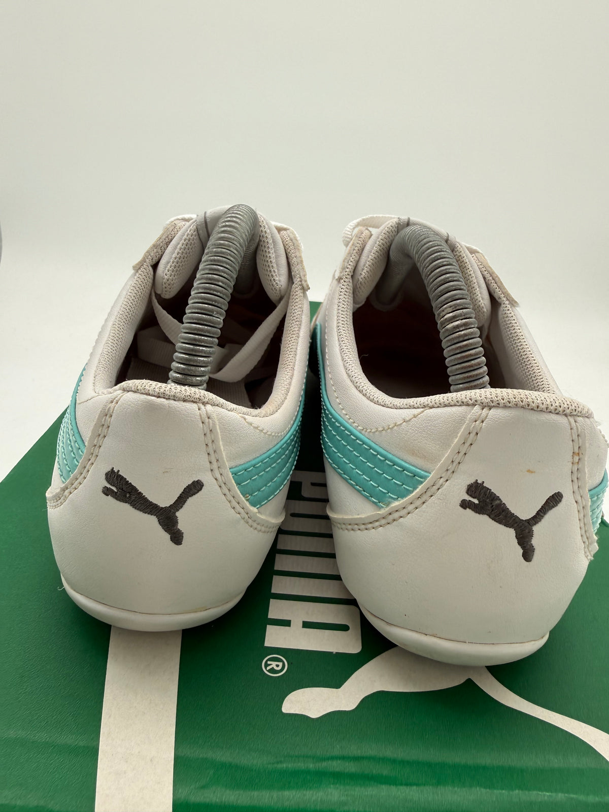 Puma Janine Sneaker „Weiß/Blue-Curacao“ EU 37,5