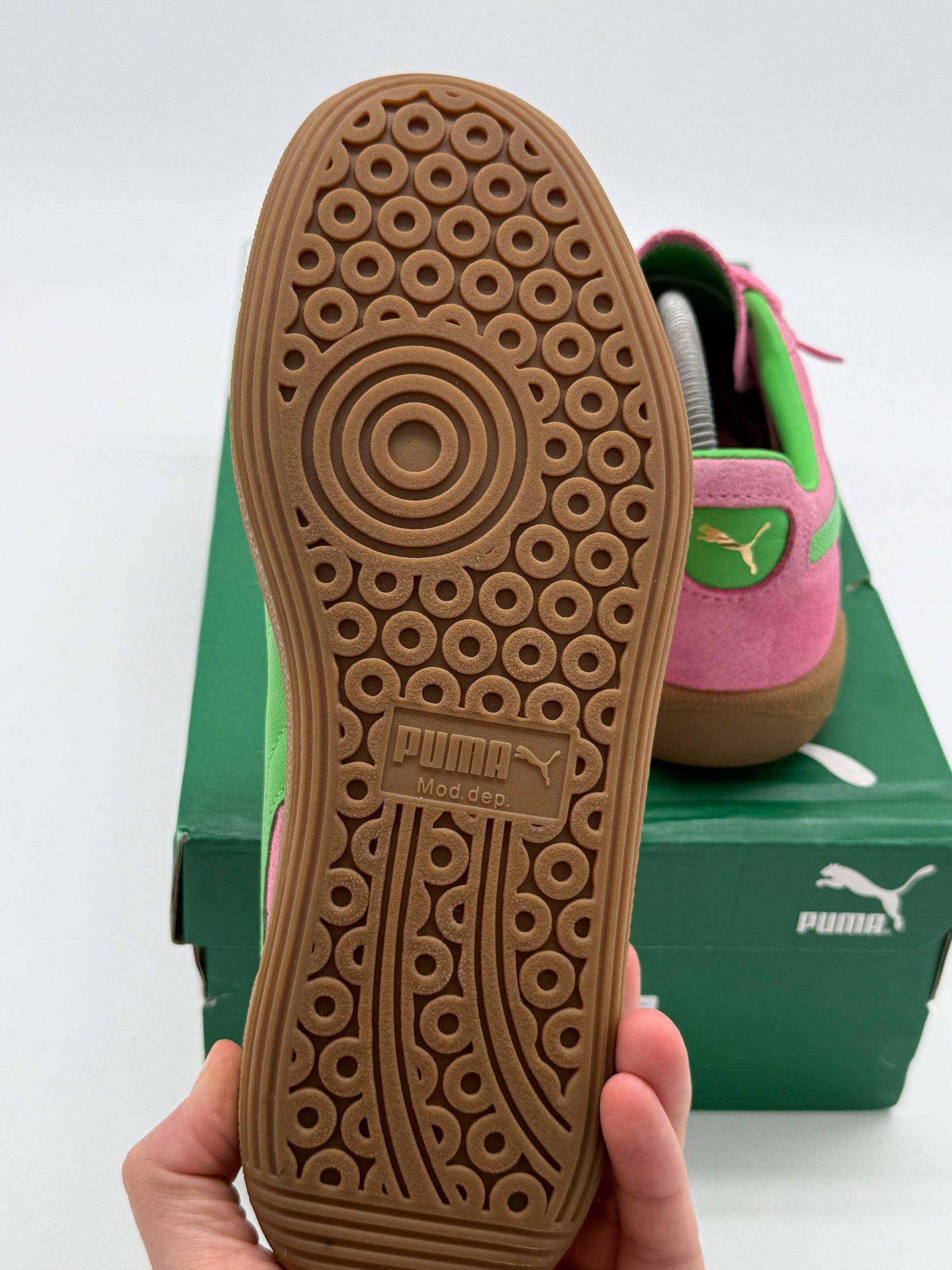 Puma Palermo „Pink / Green“ EU 38 - SNEAKERREPAIR