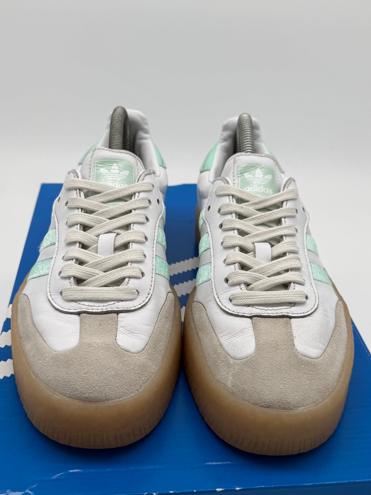 Adidas Samba „White / Mint“ EU 37 1/3