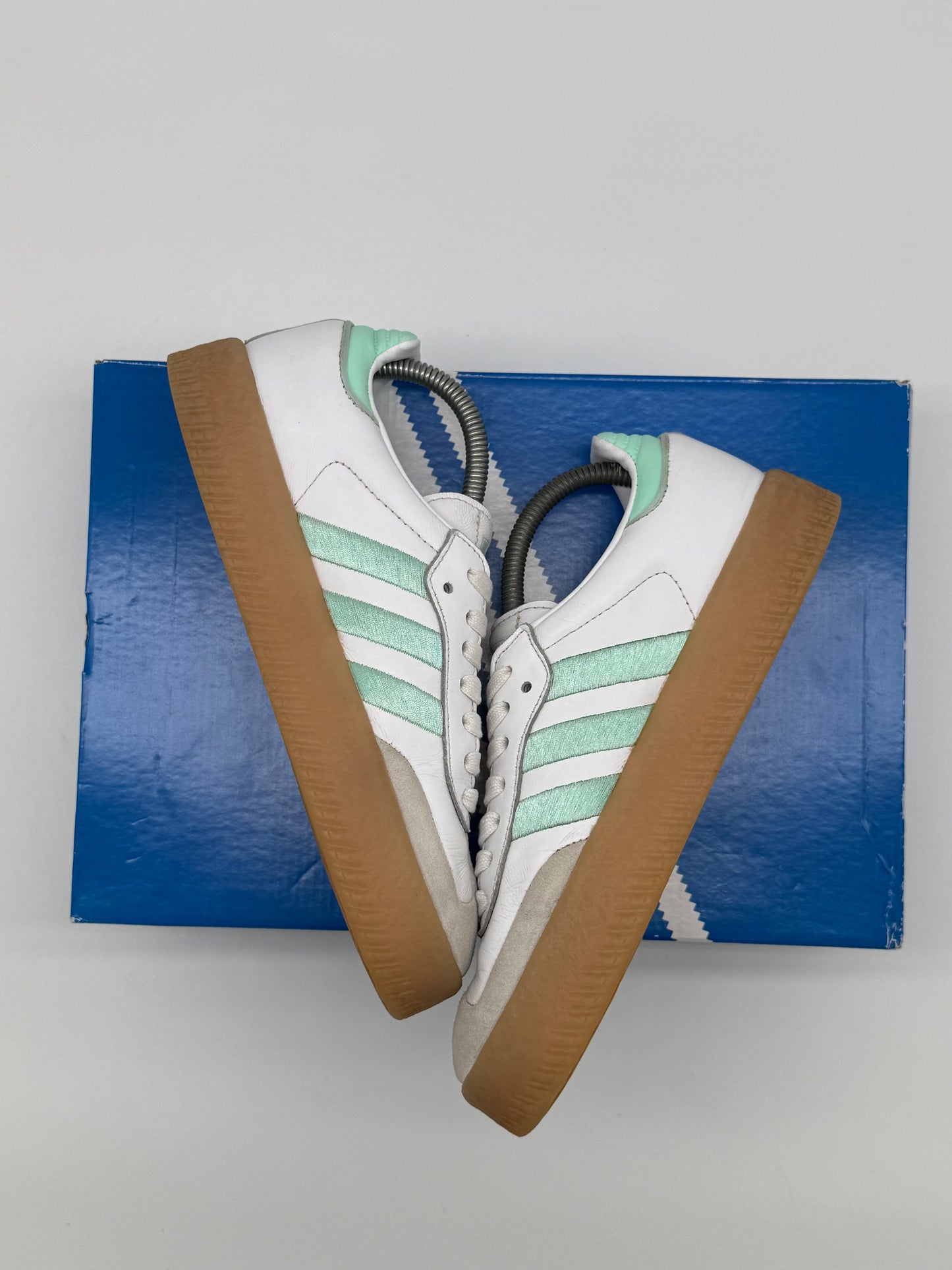 Adidas Samba „White / Mint“ EU 37 1/3