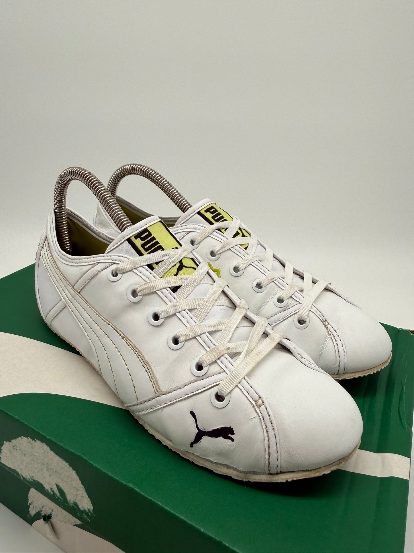 Puma Speedcat „White / Neon“ EU 38,5