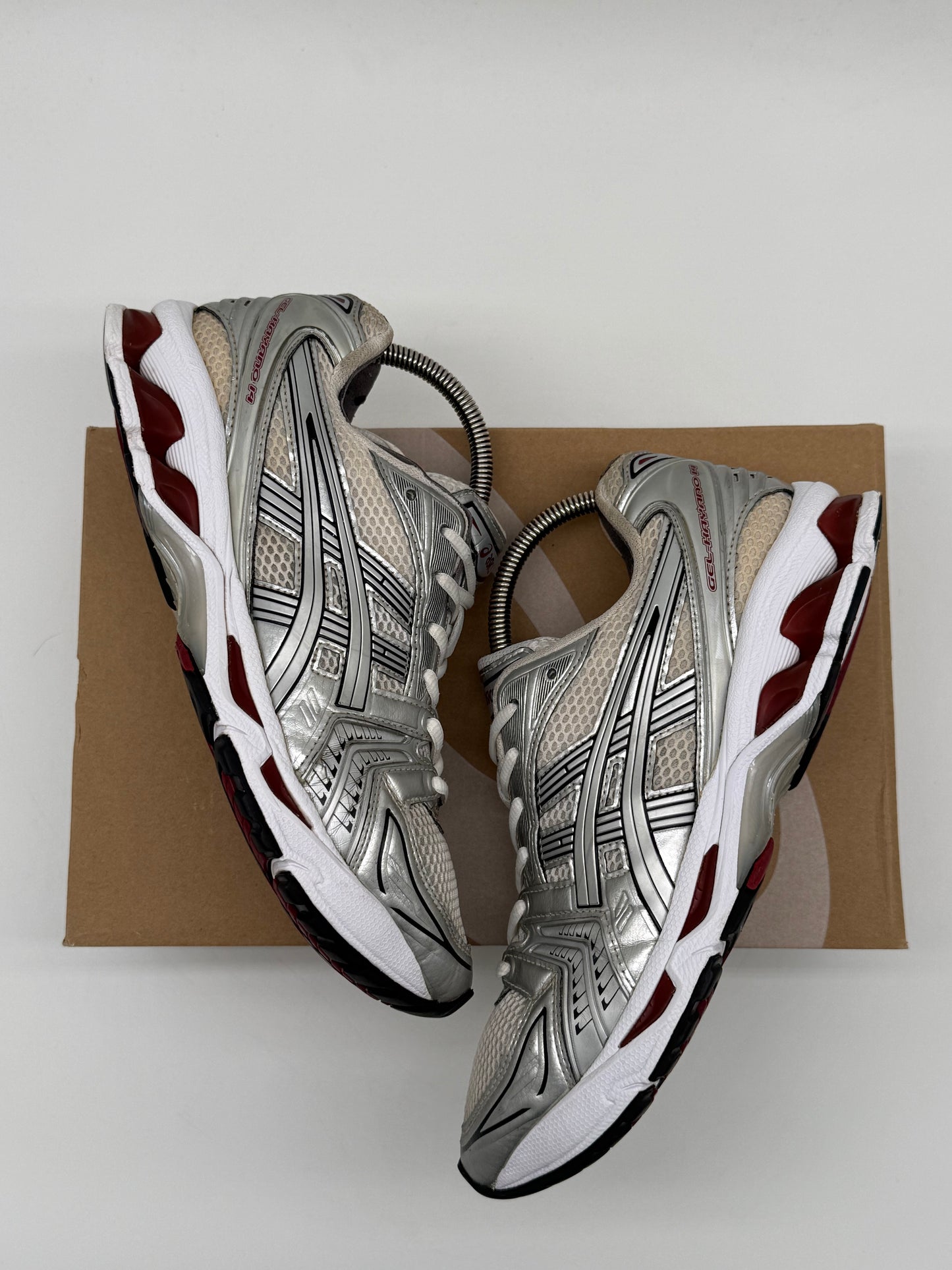 Asics Gel Kayano 14 „Silber / Burgundi“ EU 42.5 - SNEAKERREPAIR