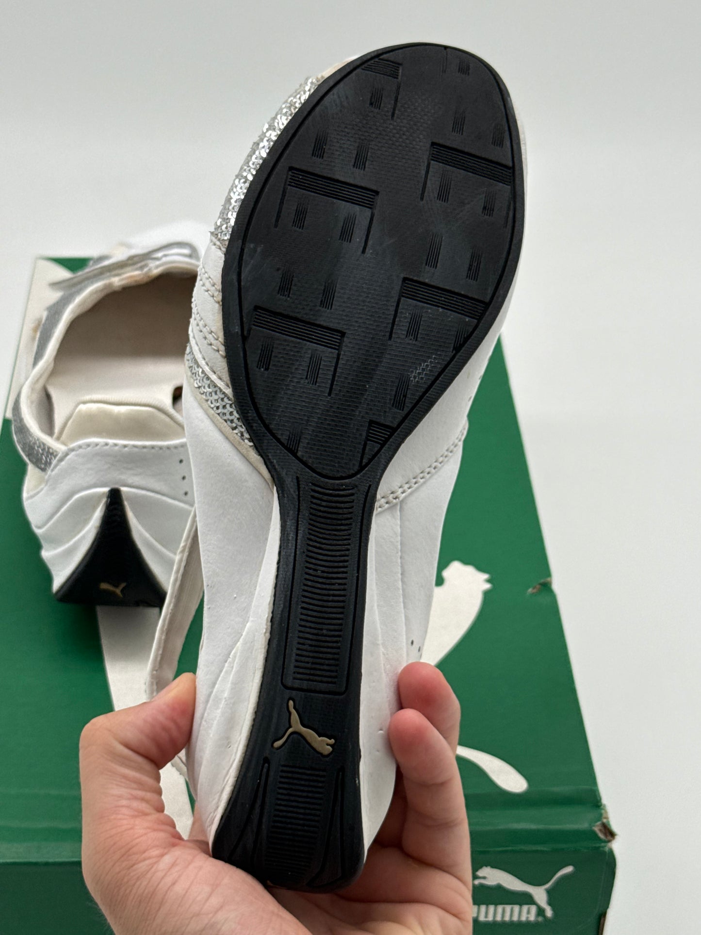 Puma Speedcat Ballerinas „Weiß / Silber“ EU 37