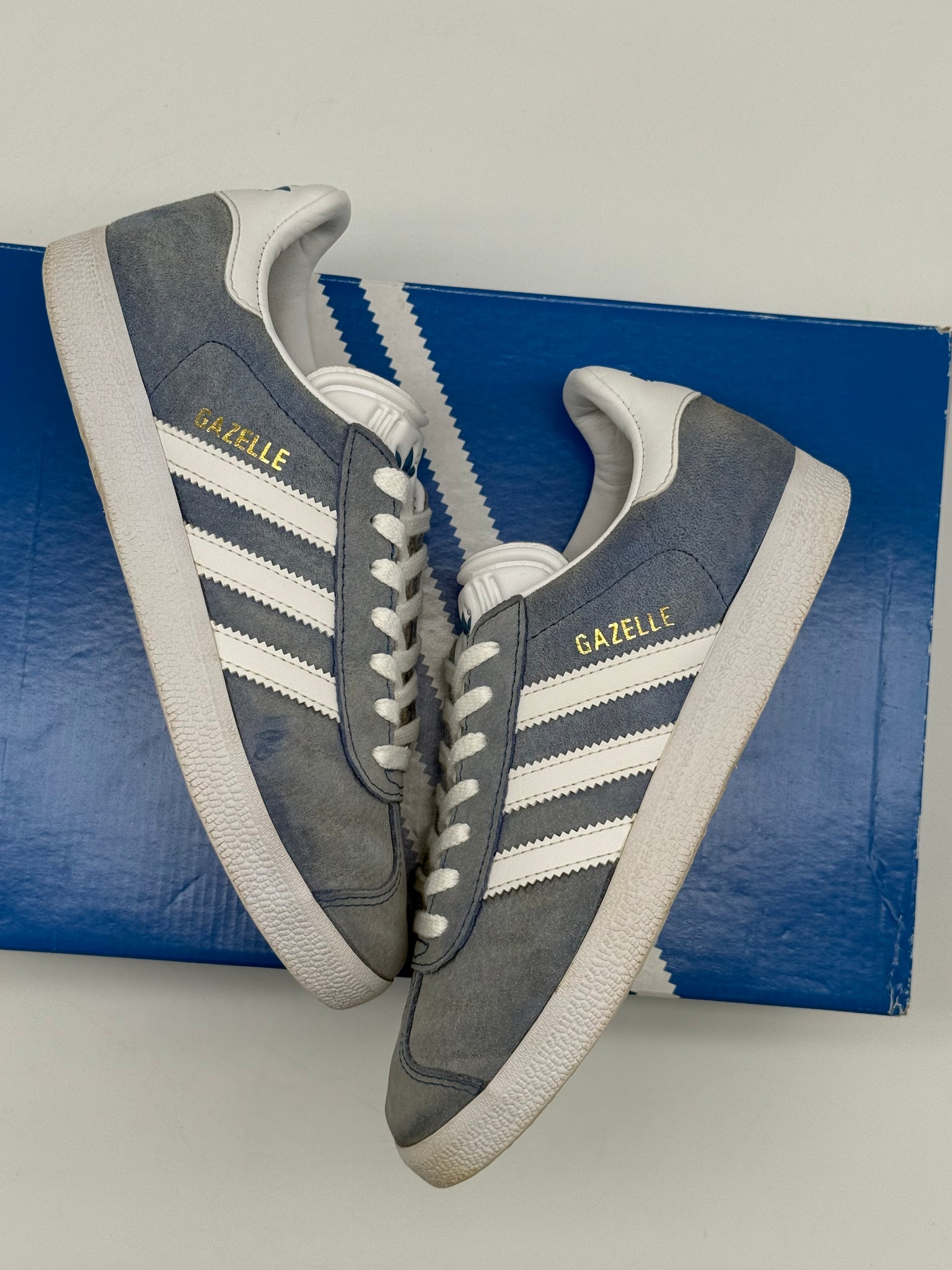 Adidas Gazelle „Hellblau / Weiß“ EU 36 2/3 - SNEAKERREPAIR