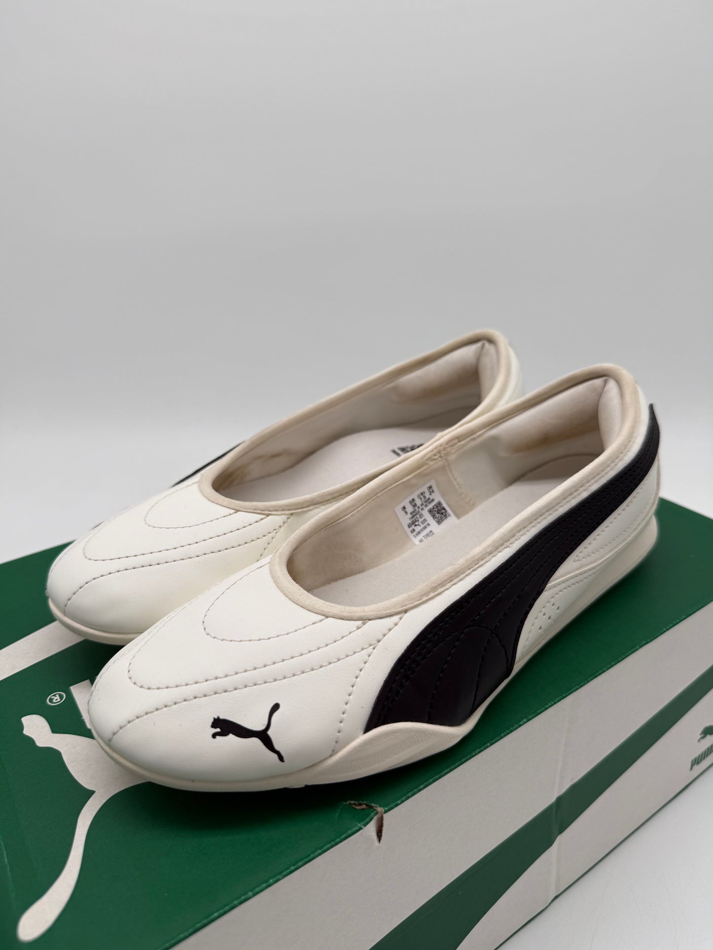Puma Speedcat Ballerina „Weiß/Schwarz“ EU 38
