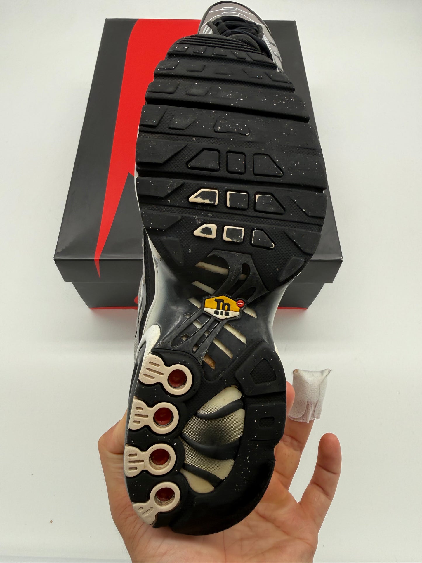 Nike Air Max Plus „Schwarz/Silber/Weiß“ EU 38
