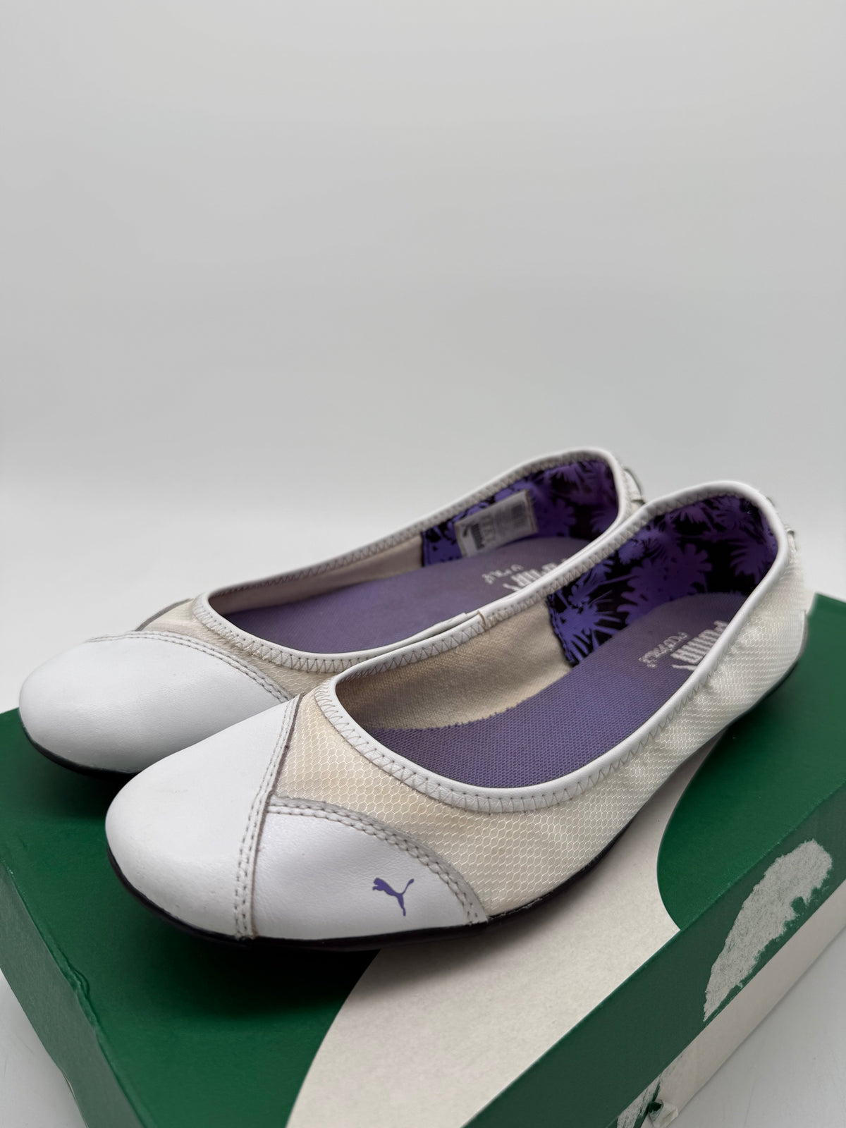 Puma Ballerina „White / Purple“ EU 39 - SNEAKERREPAIR