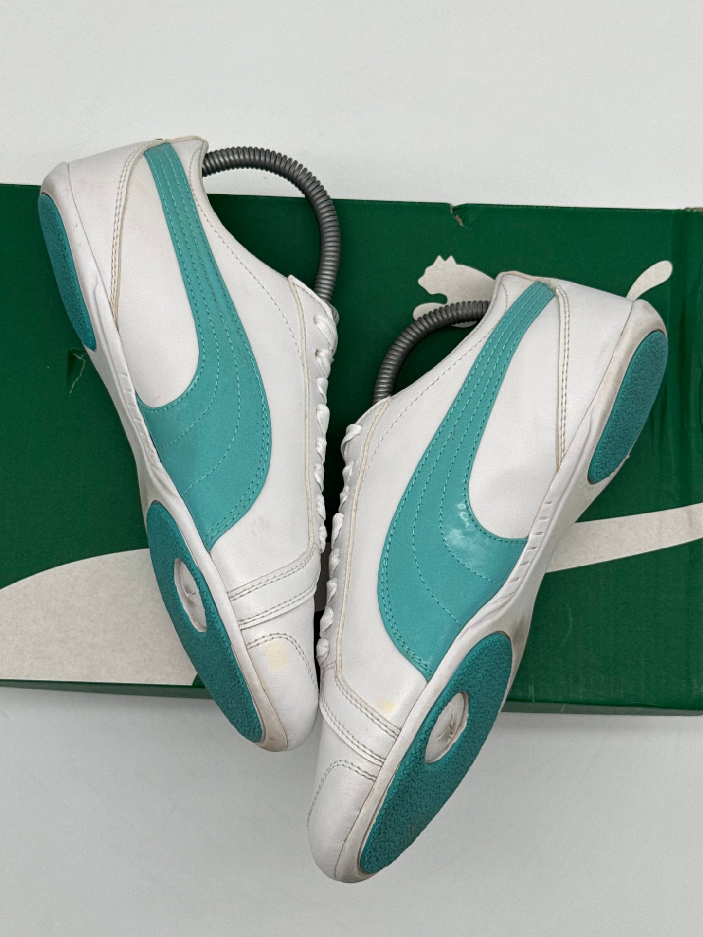 Puma Speedcat „Weiß / Türkis“ EU 37.5
