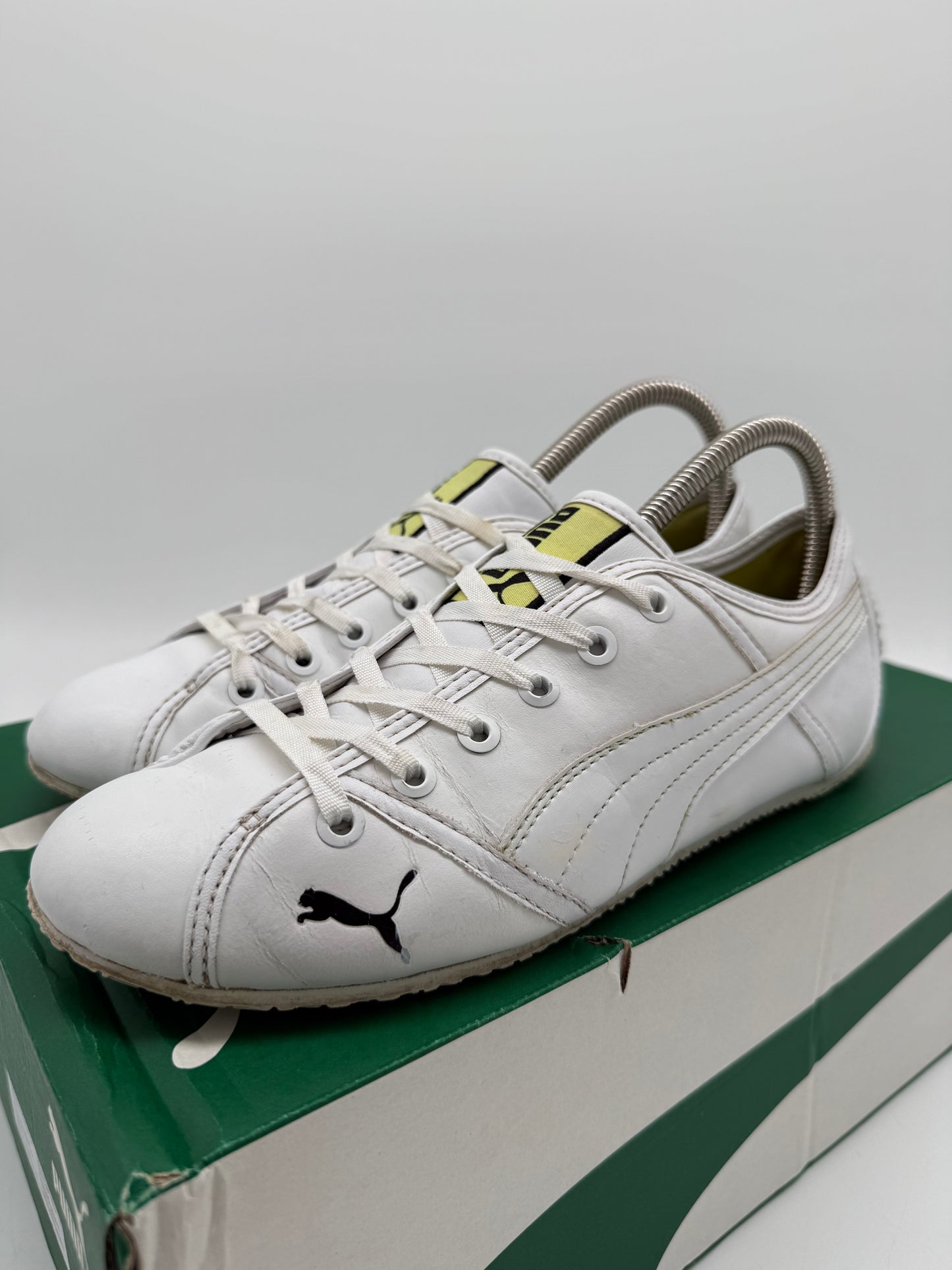 Puma Speedcat „White / Neon“ EU 38,5